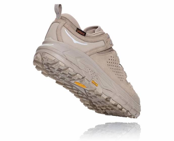 Tenis Senderismo Hoka Tor Ultra Low Wp Jp Hombre Kaki | Mexico-8792406