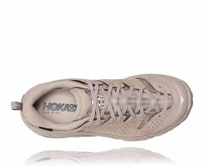 Tenis Senderismo Hoka Tor Ultra Low Wp Jp Hombre Kaki | Mexico-8792406