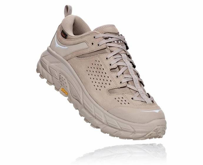 Tenis Senderismo Hoka Tor Ultra Low Wp Jp Hombre Kaki | Mexico-8792406