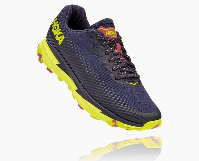 Tenis Senderismo Hoka Torrent 2 Mujer Negros Azules | Mexico-7043596