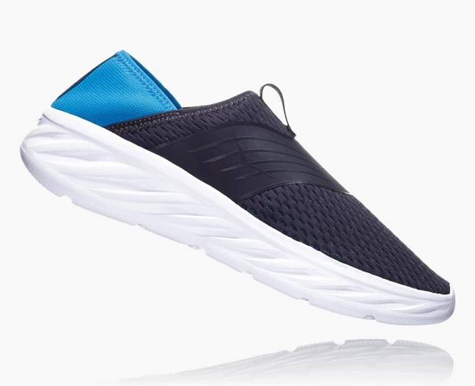 Tenis Slip On Hoka ORA Recovery Hombre Azul Marino | Mexico-7319850