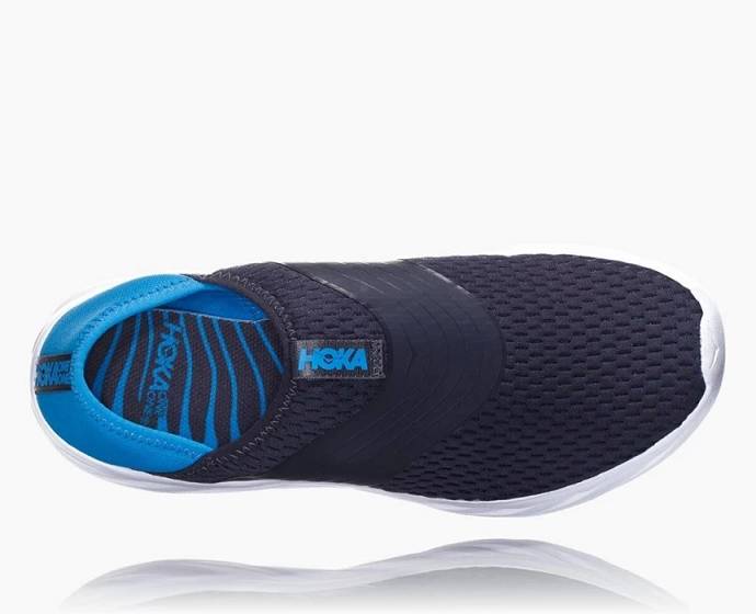 Tenis Slip On Hoka ORA Recovery Hombre Azul Marino | Mexico-7319850