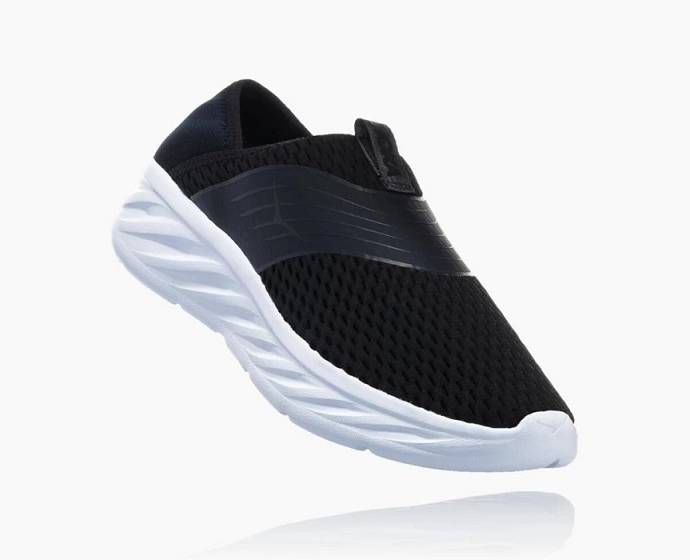 Tenis Slip On Hoka ORA Recovery Hombre Negros | Mexico-0319482