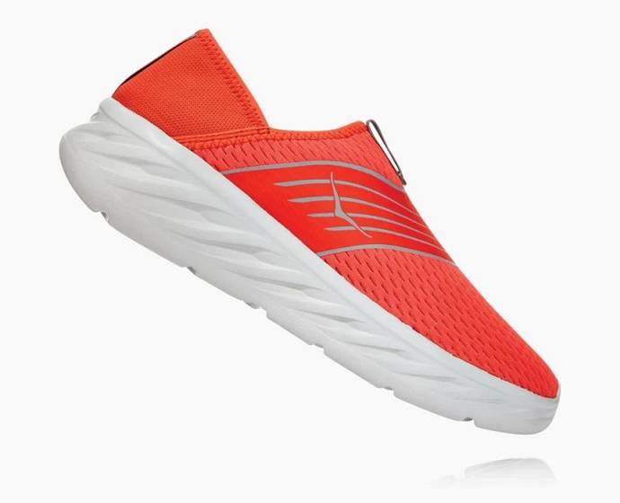 Tenis Slip On Hoka ORA Recovery Hombre Naranjas | Mexico-8062347