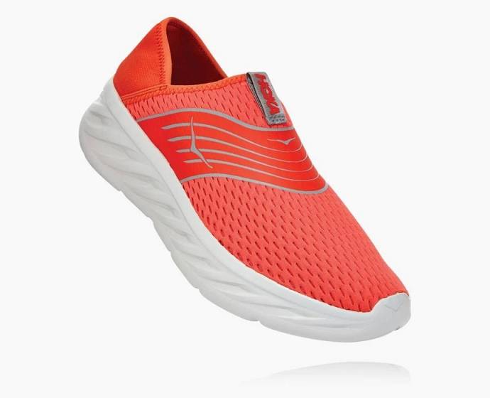 Tenis Slip On Hoka ORA Recovery Hombre Naranjas | Mexico-8062347