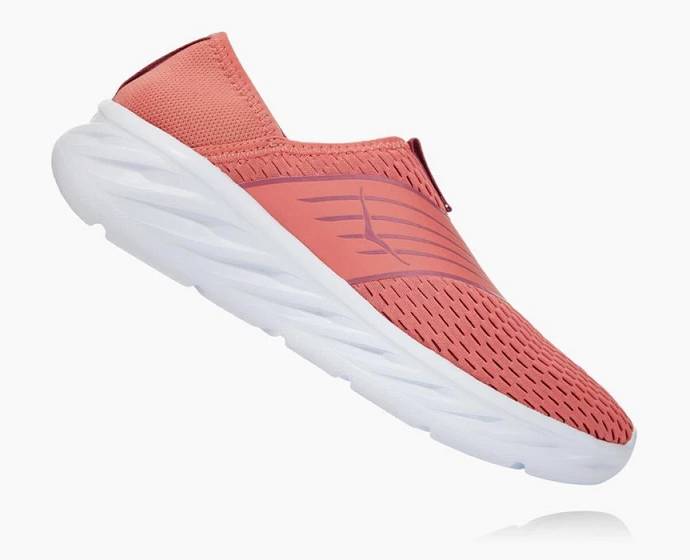 Tenis Slip On Hoka ORA Recovery Mujer Rosas | Mexico-9583174