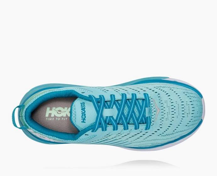 Zapatos De Recuperación Hoka Arahi 4 Hombre Azules Claro | Mexico-4197382