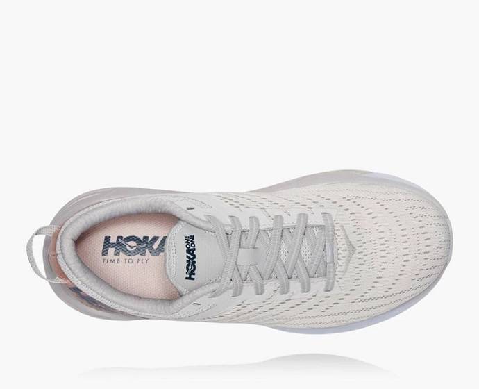 Zapatos De Recuperación Hoka Arahi 4 Mujer Blancos | Mexico-8309745