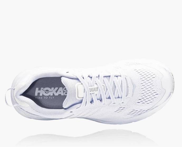 Zapatos De Recuperación Hoka Clifton 6 Hombre Blancos | Mexico-0697284