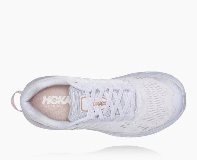 Zapatos De Recuperación Hoka Clifton 6 Hombre Blancos | Mexico-6138940