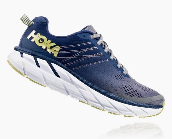 Zapatos De Recuperación Hoka Clifton 6 Hombre Azules | Mexico-7532849