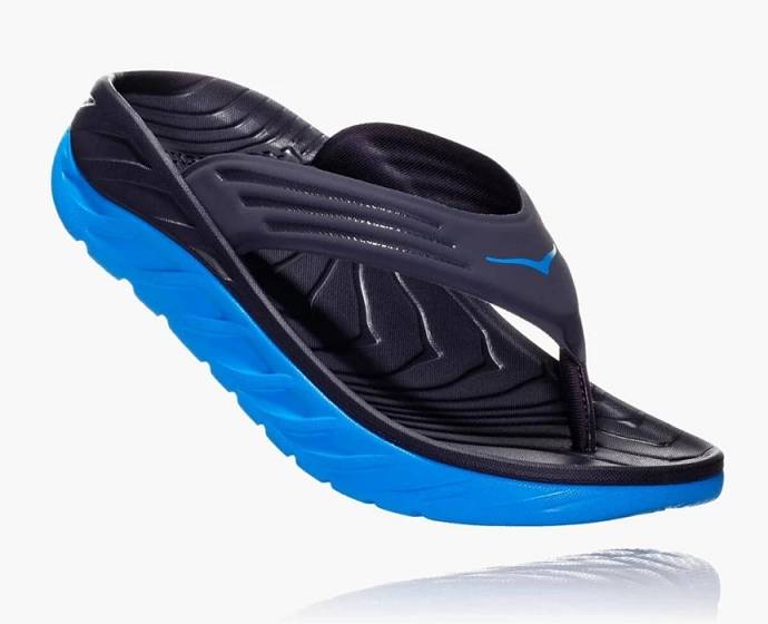 Chanclas Hoka ORA Recovery Hombre Azul Marino | Mexico-1627943