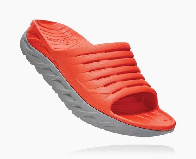 Sandalias Hoka ORA Recovery Hombre Naranjas | Mexico-8690142