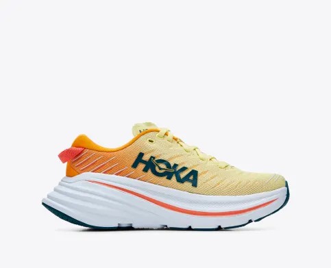 Tenis Carreras Hoka Bondi X Mujer Amarillos Blancos | Mexico-4651079