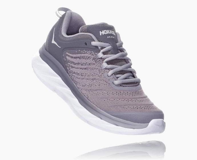 Tenis Para Caminar Hoka Akasa Mujer Grises | Mexico-3467158