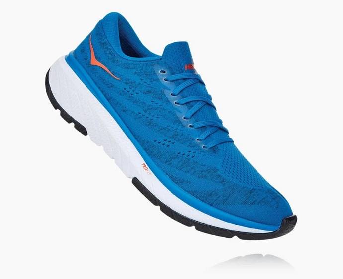 Tenis Para Correr En Carretera Hoka Cavu 3 Hombre Azules | Mexico-2051367