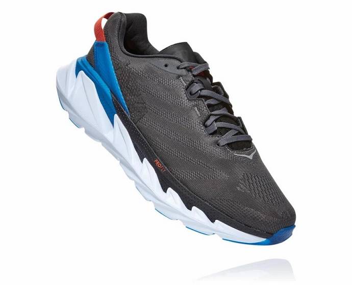 Tenis Para Correr En Carretera Hoka Elevon 2 Hombre Negros Azules | Mexico-2710356