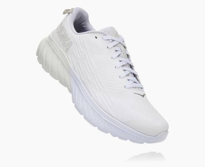 Tenis Para Correr En Carretera Hoka Mach 3 Mujer Blancos | Mexico-6014957