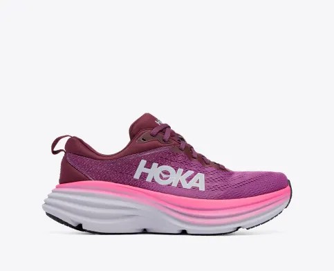 Tenis Para Correr Hoka Bondi 8 Mujer Vino | Mexico-6802973