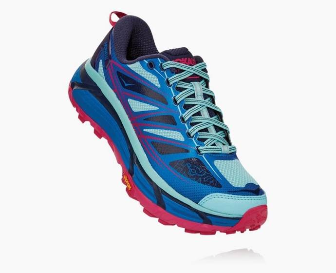 Tenis Para Trail Running Hoka Mafate Speed 2 Mujer Azules | Mexico-0253714