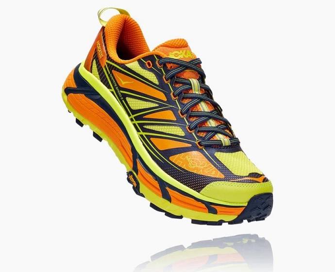 Tenis Para Trail Running Hoka Mafate Speed 2 Hombre Dorados | Mexico-2815360