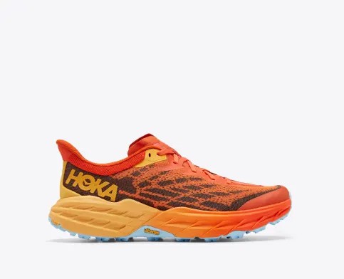 Tenis Para Trail Running Hoka Speedgoat 5 Hombre Naranjas | Mexico-0628931