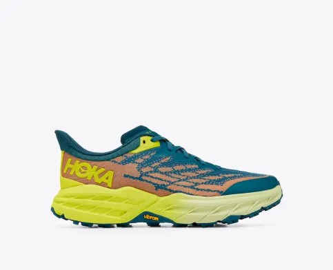 Tenis Para Trail Running Hoka Speedgoat 5 Hombre Azules Marrom | Mexico-4298603