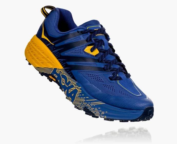 Tenis Para Trail Running Hoka Speedgoat 3 Hombre Azules | Mexico-4385172