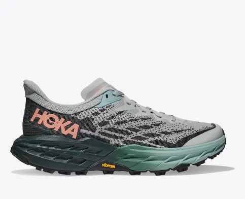 Tenis Para Trail Running Hoka Speedgoat 5 Mujer Grises | Mexico-8095174