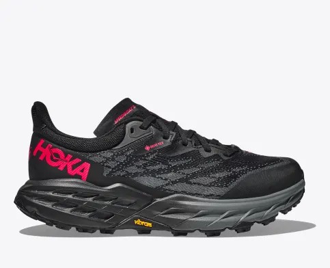 Tenis Para Trail Running Hoka Speedgoat 5 GTX Mujer Negros | Mexico-9810723