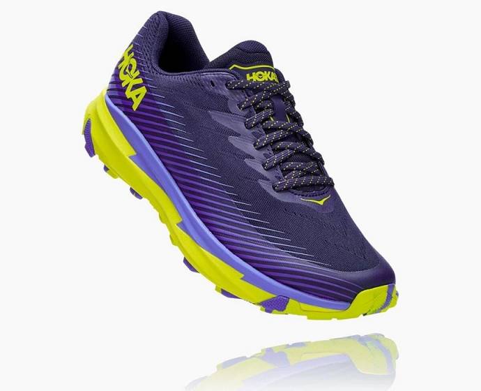 Tenis Para Trail Running Hoka Torrent 2 Hombre Morados | Mexico-1037458