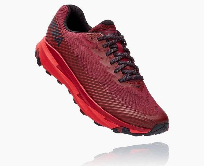 Tenis Para Trail Running Hoka Torrent 2 Hombre Rojos | Mexico-5827431