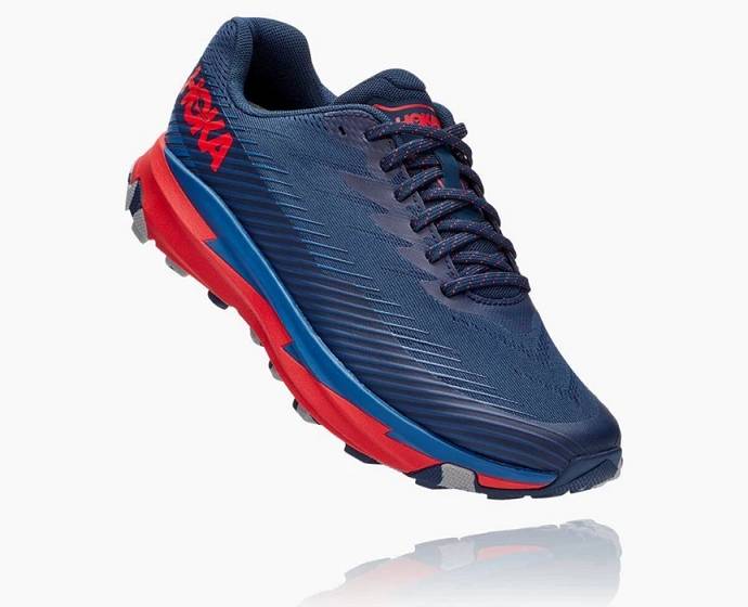 Tenis Para Trail Running Hoka Torrent 2 Hombre Azul Marino | Mexico-8375109