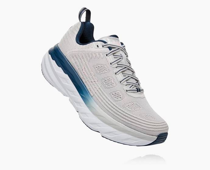 Zapatos De Recuperación Hoka Bondi 6 Hombre Blancos | Mexico-6458179